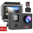 Campark 4k Ultra Hd 30fps Action Camera Wifi 4x Zoom Pc Webcam Sports Underwater