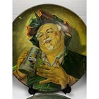 Vintage Falstaff Beer Metal Advertising Trays Set Of 2 1971 Reissue St Louis Mo