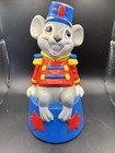 Rare Vintage Hand Painted Ceramic Timothy Q  Mouse 1980   s Disney Dumbo Figurine