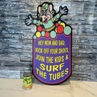     used Vintage Chuck E Cheese Sign Restaurant Americana Chuck    