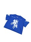 Beyonc   Cowboy Carter Tour Blue Mesh Jersey Top Official Cct2025 Size S Crop Fit