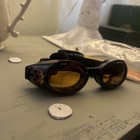 Doggles Goggles Black Ils Racing Flames Frame With Orange Lens Medium