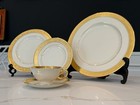Lenox Westchester 5 Piece Place Setting M-139 Gold Encrusted - 12 Available