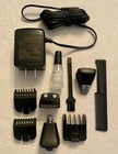 Wahl Lithium Ion Detachable Blade Beard Trimmer Shaver 11pc Grooming Kit 9888