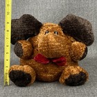 Dan Dee Collectors Choice Moose Plush Red Bow Tie  super Cute 