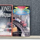 Lionel Train Vhs Lot Of 3 Railroad Modeler Christmas Magic Toy Trains Vintage
