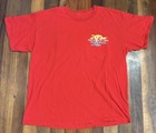 U2 The Joshua Tree Tour 2017    lighting Crew    T-shirt Red Mens Size Medium Rare