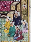 Antique Illustration From A Manuscript Of The Shahnameh Islamic Caligraphy