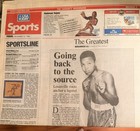 Usa Today Newspaper Dec 10-12 1999 Muhammad Ali Athlete Of The Century