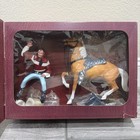 1950   s Hartland Roy Rogers   Trigger Figurines With Original Box