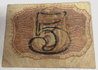 Usa Fractional Currency Series Of 1863 2nd Issue 5 Cent Note Washington  096lar 