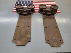 Pair Of Vintage Barn Door Rollers Large  Heavy-duty Working