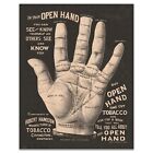 Vintage Smoking Tobacco Advertising Poster Art Print Cigar Smoke Shop Wall Decor