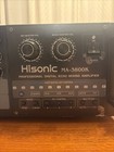 Hisonic Ma3800k Professional Digital Echo Mixing Amplifier No Remote
