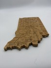 Cutting Board Totally Bamboo Destination Indiana State Shaped Charcuterie