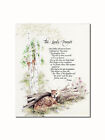 The Lord s Prayer Deer Woods Christian Religious Wall Picture 8x10 Art Print