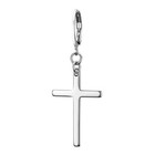 Men s Cross Dangle Earrings Stainless Steel Hinged Piercing Huggie Hoop Earring