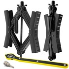 Camper Rv Wheel Chock Stabilizer  Heavy Duty Tire Locking Chock Rv Camper 