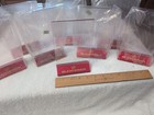 Lot Of 8 New 2003 Budweiser Table Menu  avertising  2 Sidedhplders new
