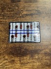 Thin Blue Line Police Flag Embroidered Patch Black blue Police Department Patch 