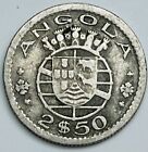 1953 Angola 2-1 2 Escudos Km  77 Circulated Condition