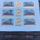 Transcontinental Railroad 150th Anniversary Usps Forever Stamp Sheet W Gold Foil