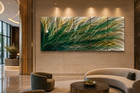 Handmade Aluminum Metal Wall Art Sculpture Metal Painting   Tomouk Art