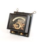 Exceptional 1890 General Electric Engine-turned Current Indicator On Slate Base
