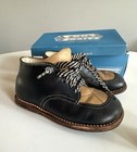 Vintage Toddler Baby Shoes Foot Traits 8 E Wide Width High Top Walking Shoes Usa