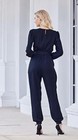 Womens Jumpsuit Outfit Pockets Long Sleeves Pants Jumpsuit Black Xl Missing Belt