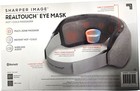 Sharper Image Realtouch Eye Mask Massager Hot   Cold   Bluetooth Grey