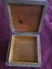 Vintage Florence Small Jewelry Box  Gold Leaf Trinket Box Made In Italy