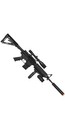 P1158d Tactical Spring Airsoft Rifle Gun Full Kit With Pistol Handgun Combo Pack