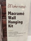 Make-rame Macrame Wall Hanging Kit Mwh003  10  X 36 
