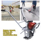 38 5cc Walk-behind Concrete Vibrating Trowel Cement Surface Concrete Vibrator