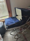 Vintage Blue   White 1950s Lloyd Baby Carriage In Great Condition Baby Buggy 