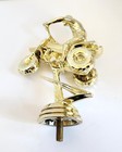 Honda Atc 250r 3 Wheeler Trophy Top Goldtone Plastic Nos Vintage