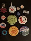Lot Of 23 Vintage Political Pinback Button Democrat Republican Mix Campaign Pins
