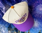 2026 Disney Parks Rsvlts Epcot Center Figment Adjustable Cap Hat New