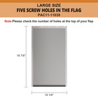 Large Dog Door Replacement Flaps With Screws  Compatible With Petsafe Freedom Do