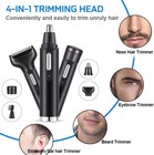 Men Electric Ear Beard Nose Hair Trimmer Eyebrow Mustache Remover Shaver Clipper