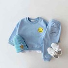 Set Toddler Kids Clothes Print Sweatshirt Jogger Pant Baby Girl Tracksuit Outfit