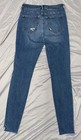 Pacsun Womens High Rise Distressed Skinny Denim Jeans Sz 25l Back To School Bike