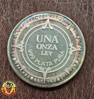 1987 Mexico Caballito Proof 1 Oz  999 Plata Pura Onza Gun Metal Toning Proof