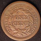 1853 Braided Hair Large Cent  Very Fine   Nicely Circulated  Problem Free 