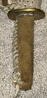 Vintage 17    Machete Knife With Fur Sheath Cover