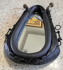 Antique Equestrian Horse Collar Converted Wall Mirror Country Decor