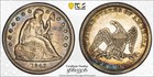 1843 Seated Liberty  no Motto  Dollar Pcgs Choice Xf 45 Nice And Glossy Medium