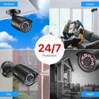 Zosi 16ch 5mp Lite Surveillance Security Camera System Dvr 1080p Outdoor Home