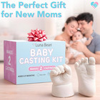 Baby Footprint And Hand Mold Casting Kit  2 Pack  First Time New Mom Gifts - New